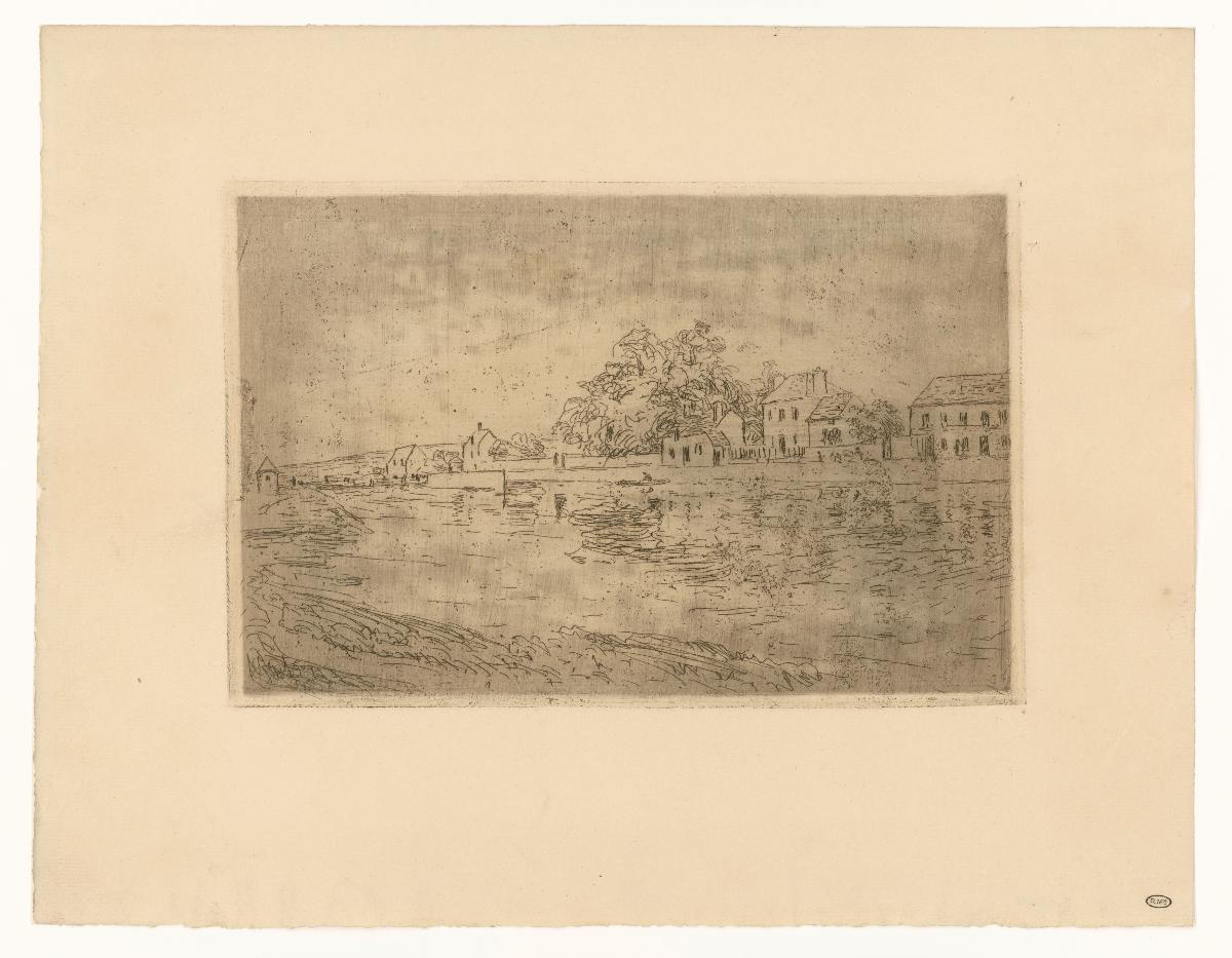 Häuser am Fluss