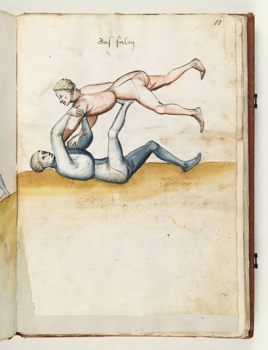 Ringkampf. Fecht- und Ringerbuch der Brüder vom Stain (nach Talhoffer)