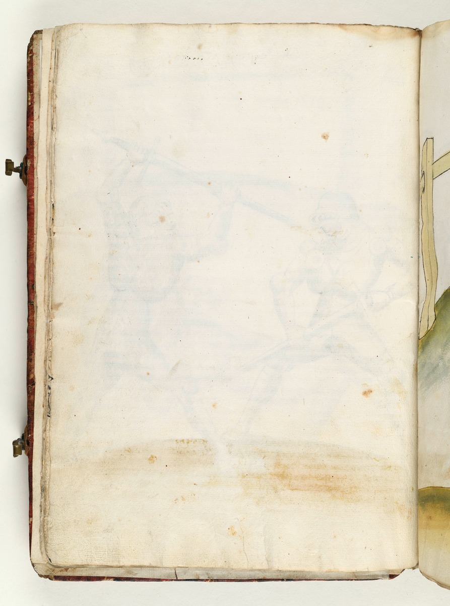Leerseite. Fecht- und Ringerbuch der Brüder vom Stain (nach Talhoffer)