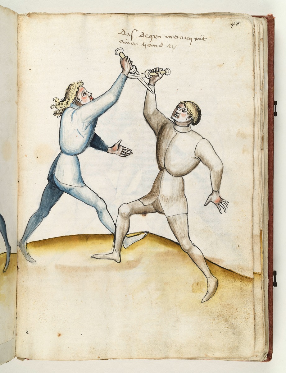 Dolchkampf. Fecht- und Ringerbuch der Brüder vom Stain (nach Talhoffer)