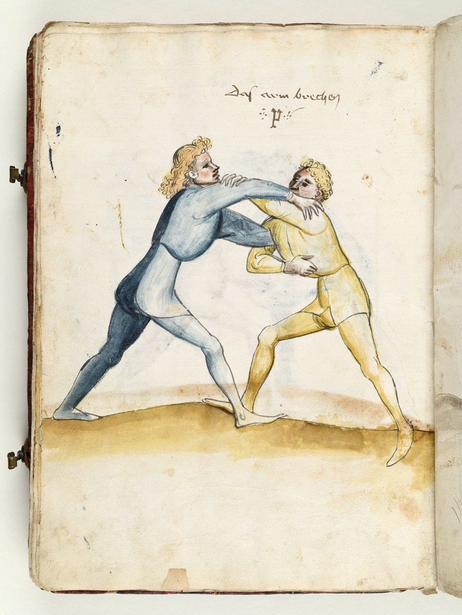 Ringkampf. Fecht- und Ringerbuch der Brüder vom Stain (nach Talhoffer)