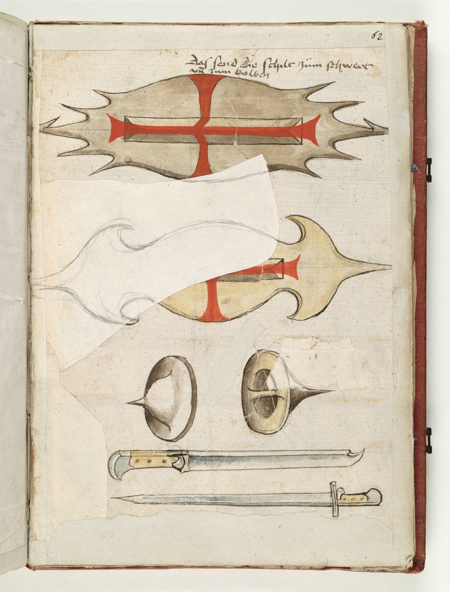 Waffen für den Gerichtskampf. Fecht- und Ringerbuch der Brüder vom Stain (nach Talhoffer)