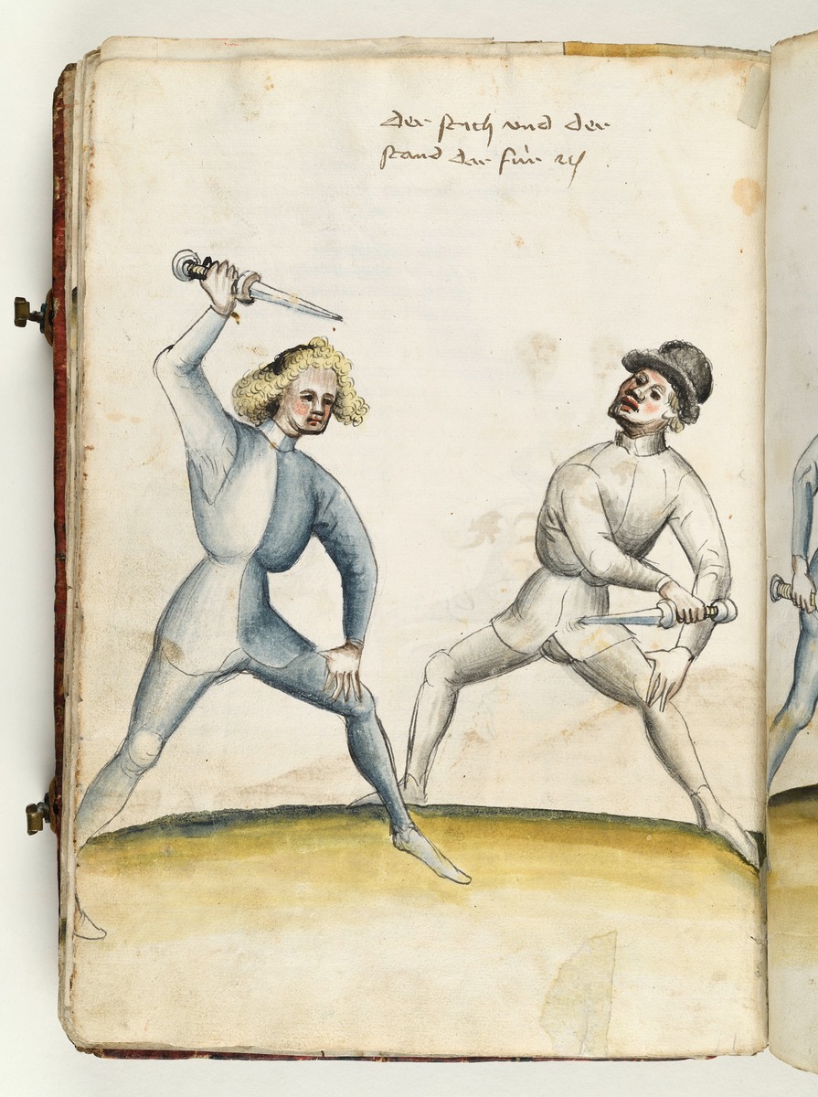 Dolchkampf. Stich und Paraden. Fecht- und Ringerbuch der Brüder vom Stain (nach Talhoffer)