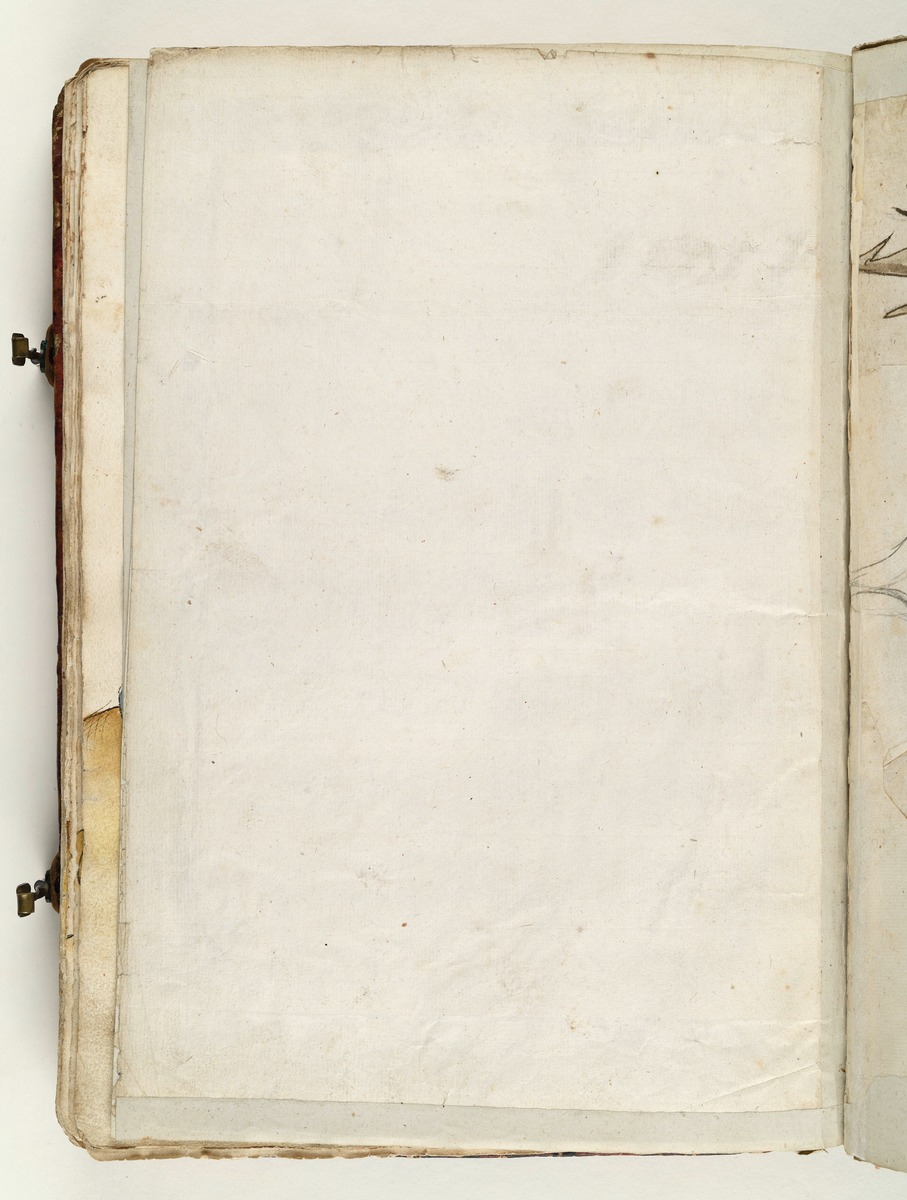 Leerseite. Fecht- und Ringerbuch der Brüder vom Stain (nach Talhoffer)