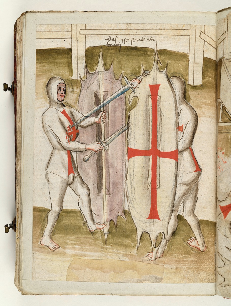 Das Kämpfen mit den Schwertern. Fecht- und Ringerbuch der Brüder vom Stain (nach Talhoffer)