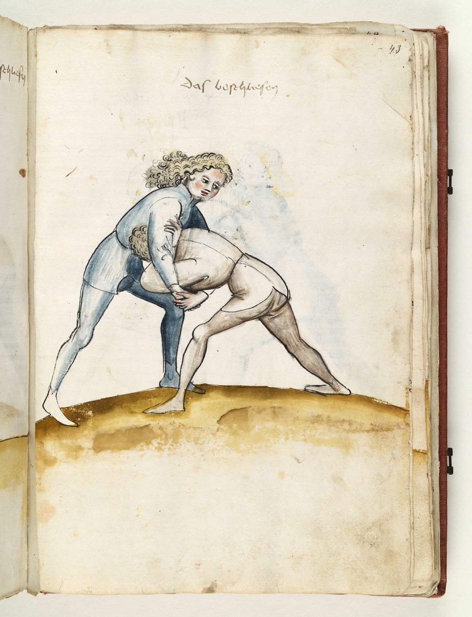 Ringkampf. Fecht- und Ringerbuch der Brüder vom Stain (nach Talhoffer)