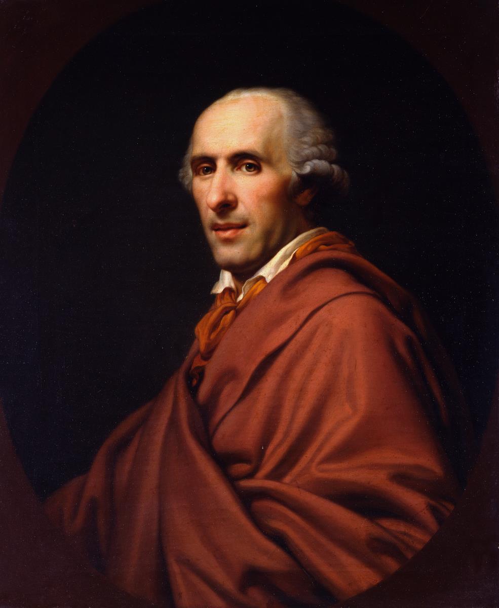 Porträt des Bildhauers Antonio Canova