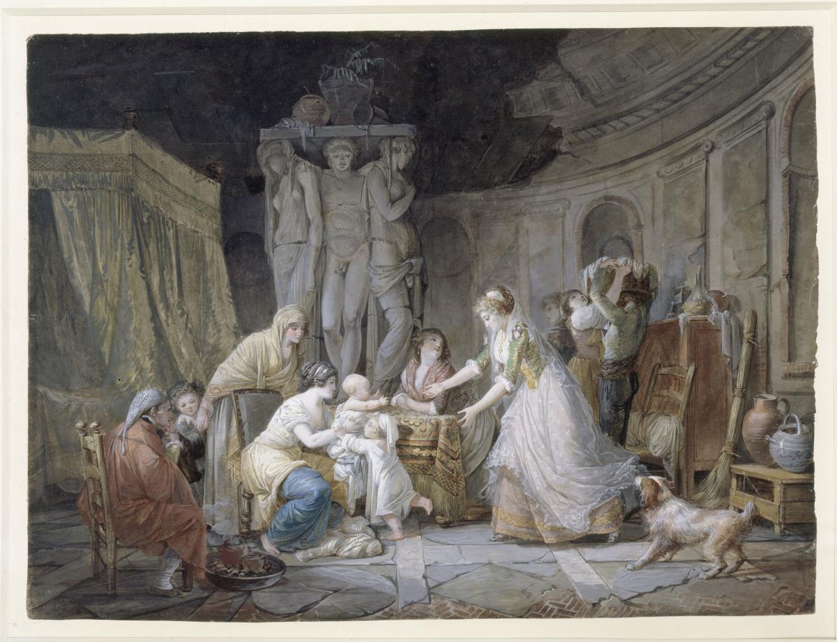 Der Besuch bei der Amme (La visite à la Nourrice)
