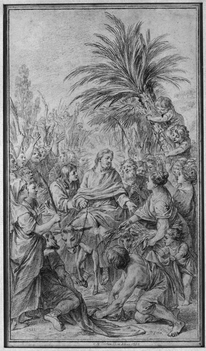 Einzug Christi in Jerusalem am Palmsonntag