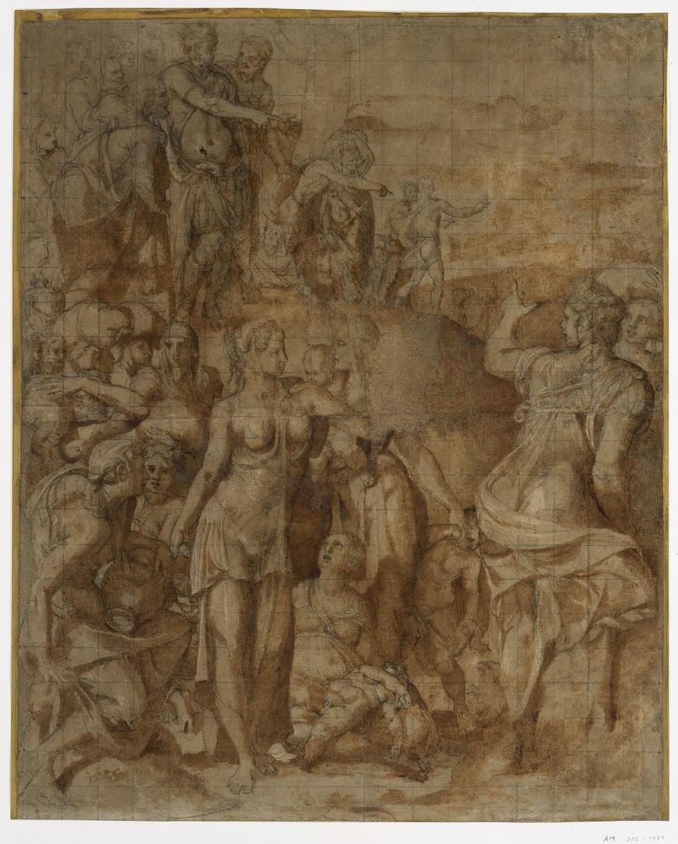 Die Ankunft des Stammes Jakob in Ägypten (Entwurf für eine Tapisserie)