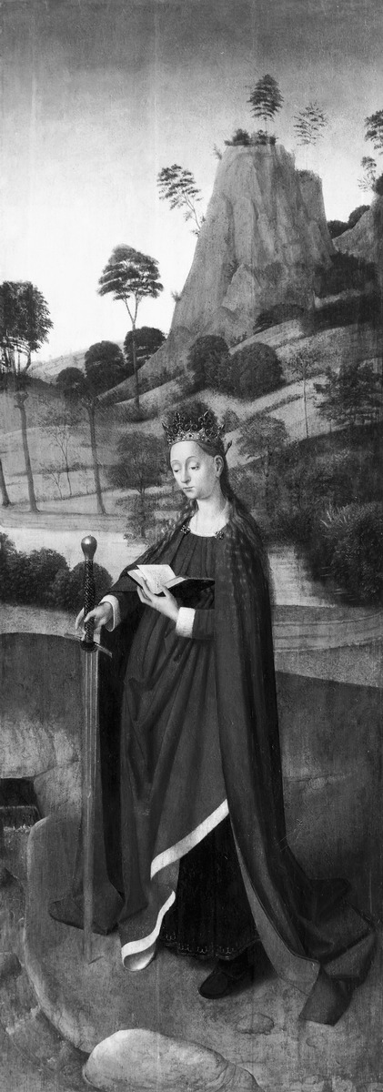 Die hl. Katharina / Altarflügel