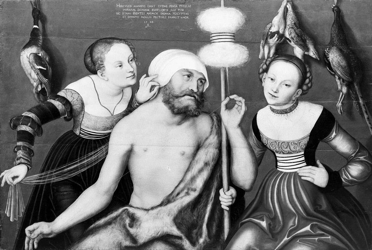 Herkules bei Omphale