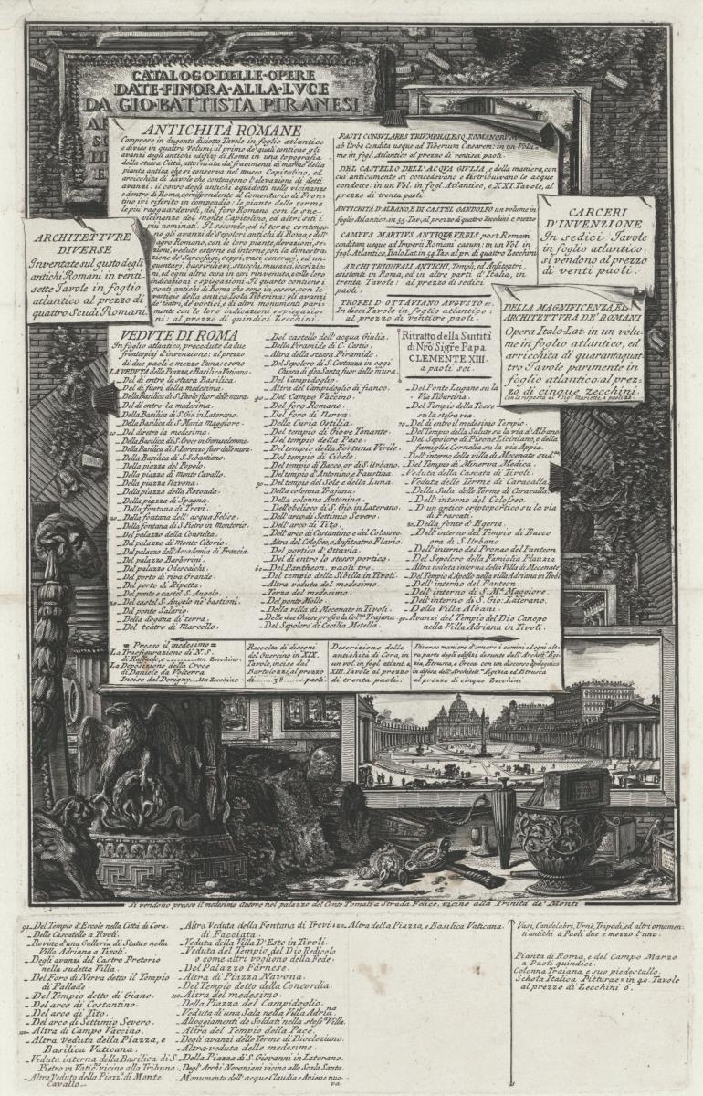 Werkverzeichnis (Catalogo delle opere)