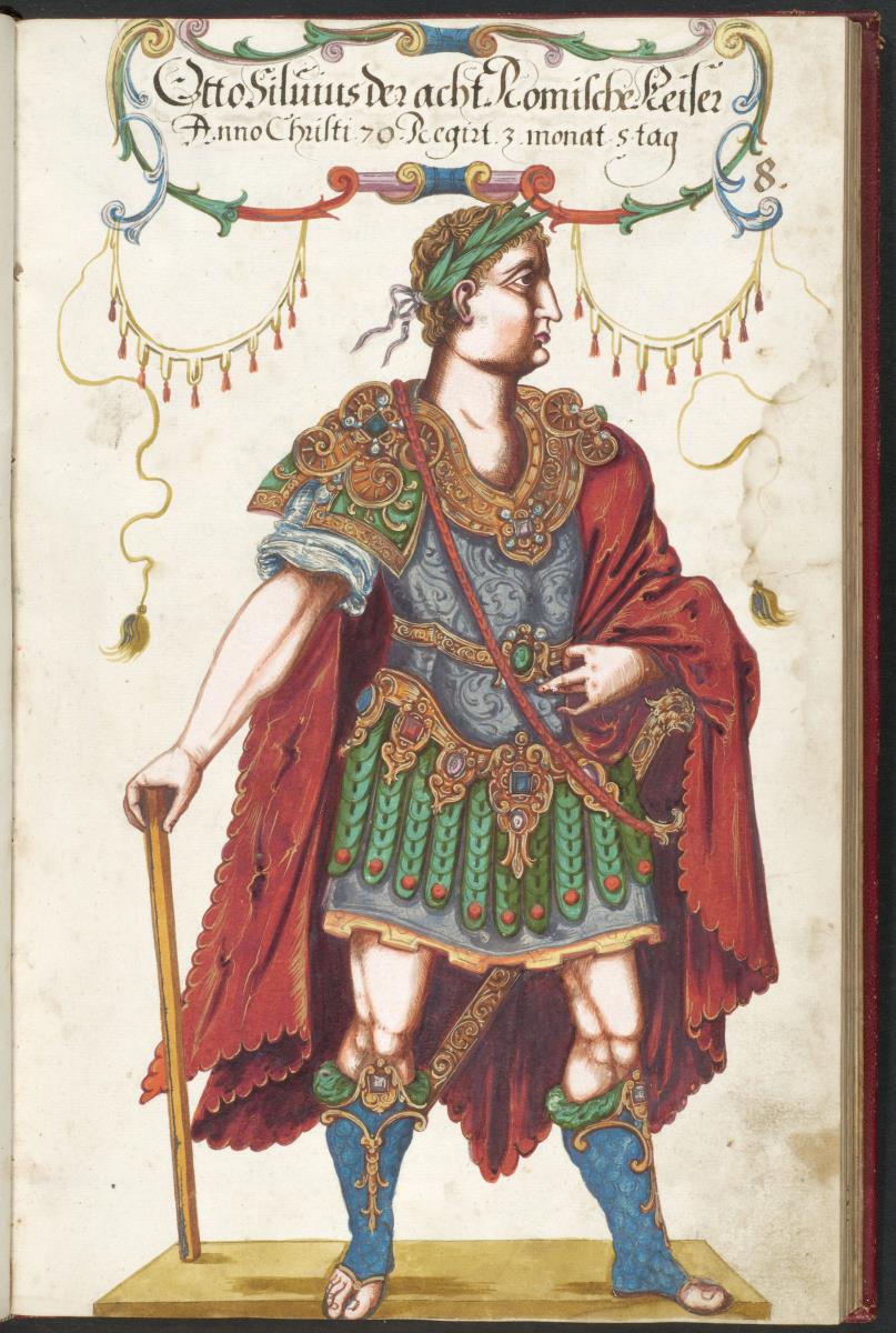 Bildnisse römischer und deutscher Kaiser: Otho Silvius