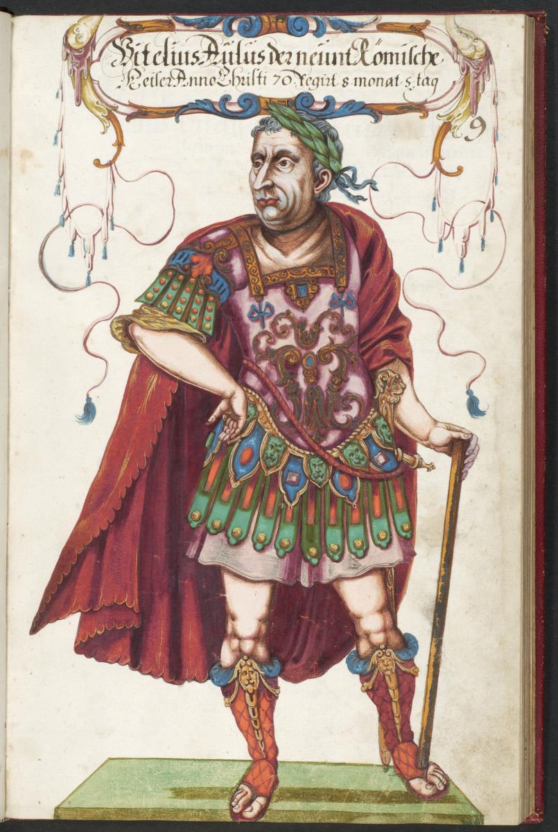 Bildnisse römischer und deutscher Kaiser: Vitellius Aulus