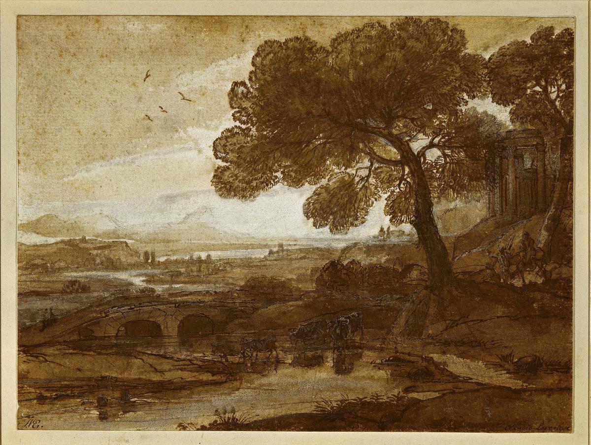 Landschaft mit der Flucht nach Ägypten