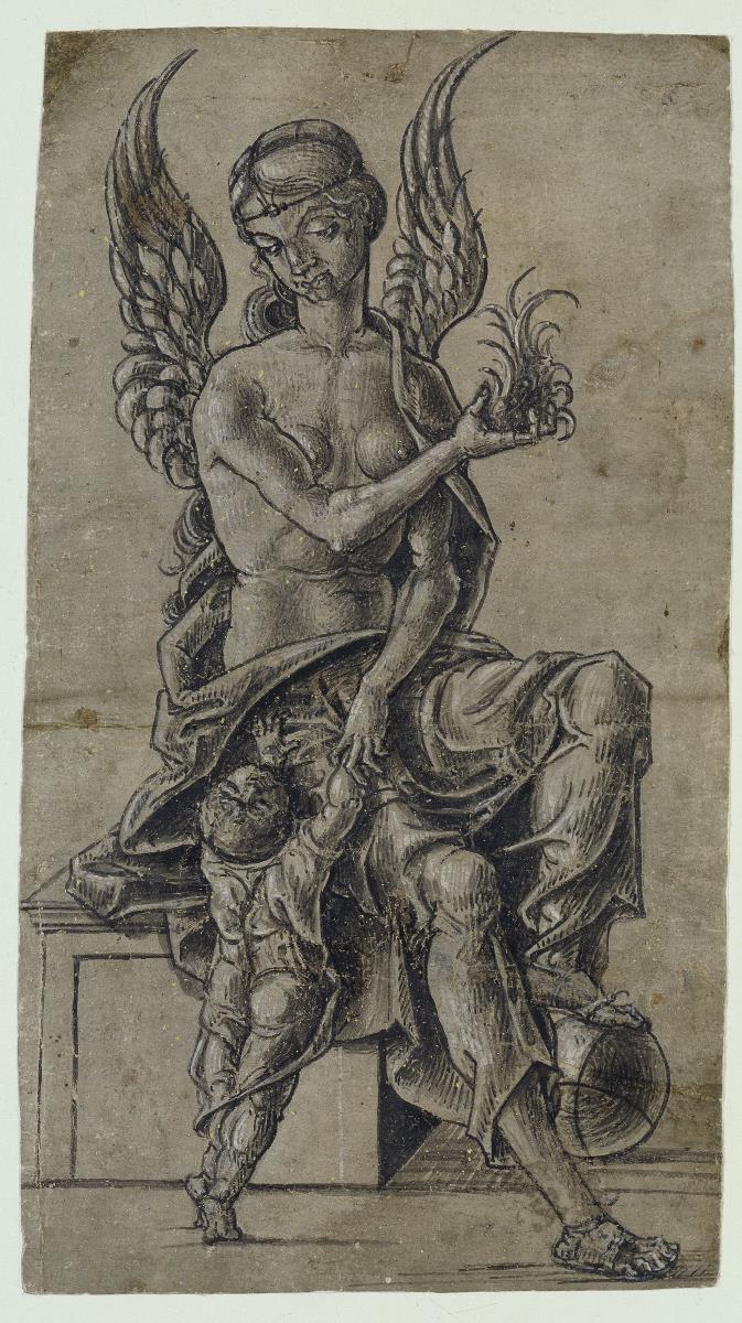 Allegorische Frauengestalt (Caritas?)