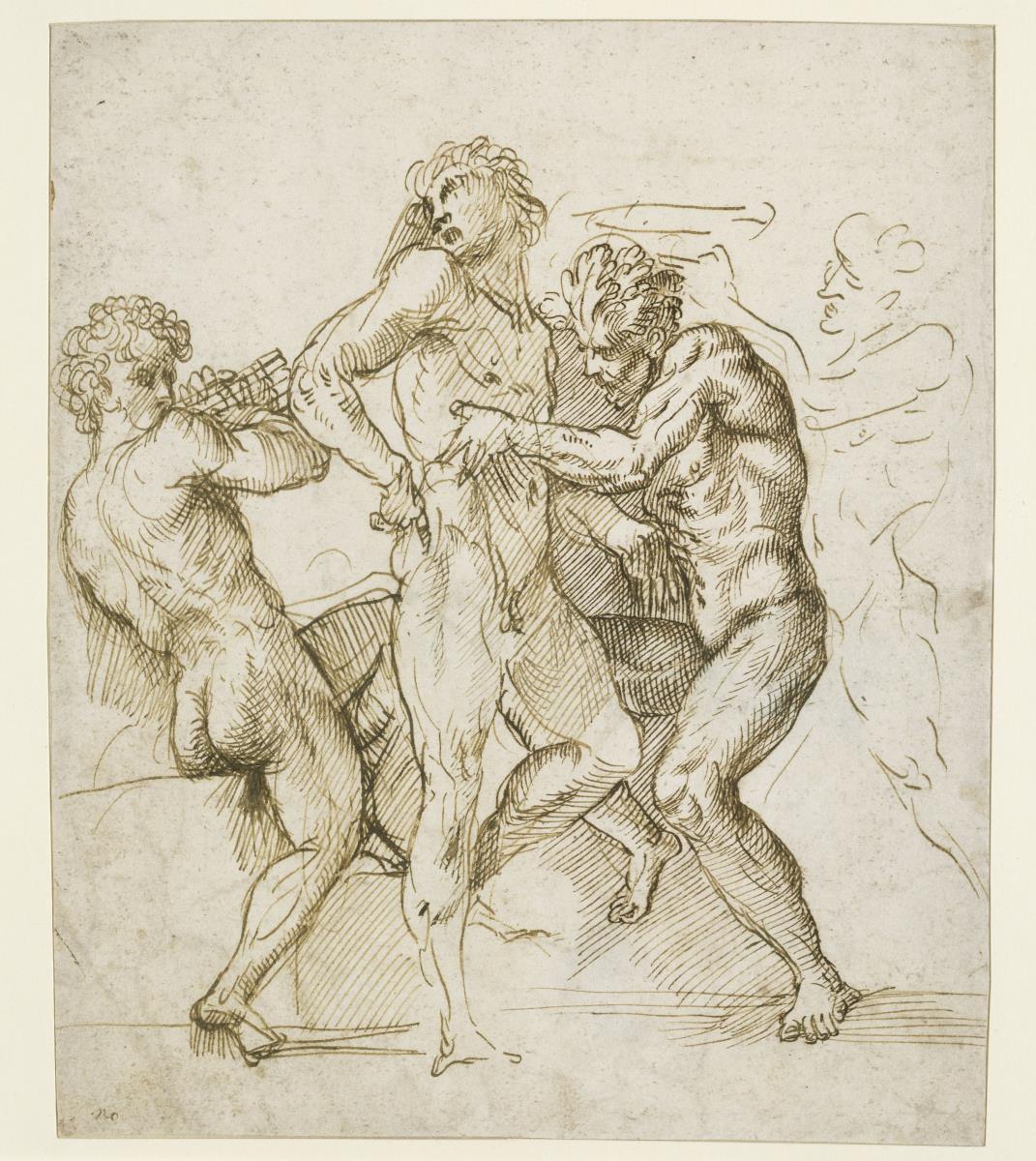 Die Folterung des Marsyas (?)