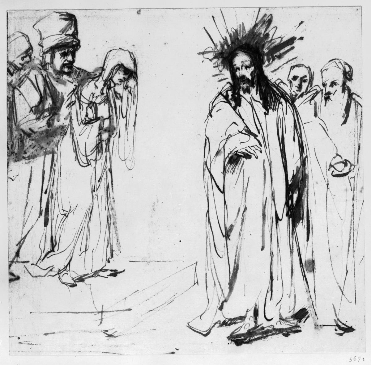 Christus und die Ehebrecherin