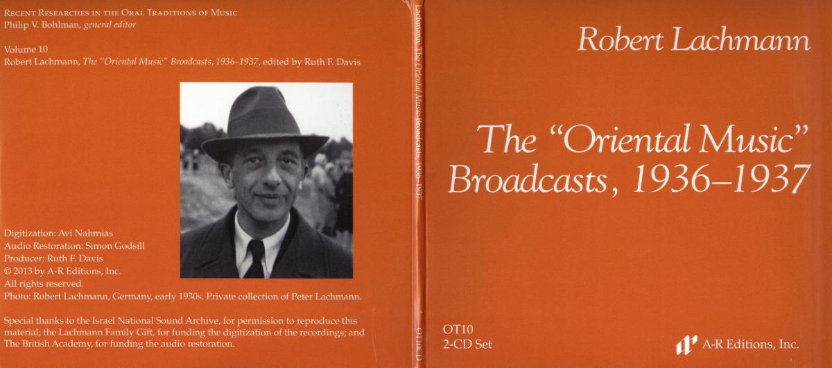 Robert Lachmann: The Oriental Music Broadcasts, 1936-1937. CD 2