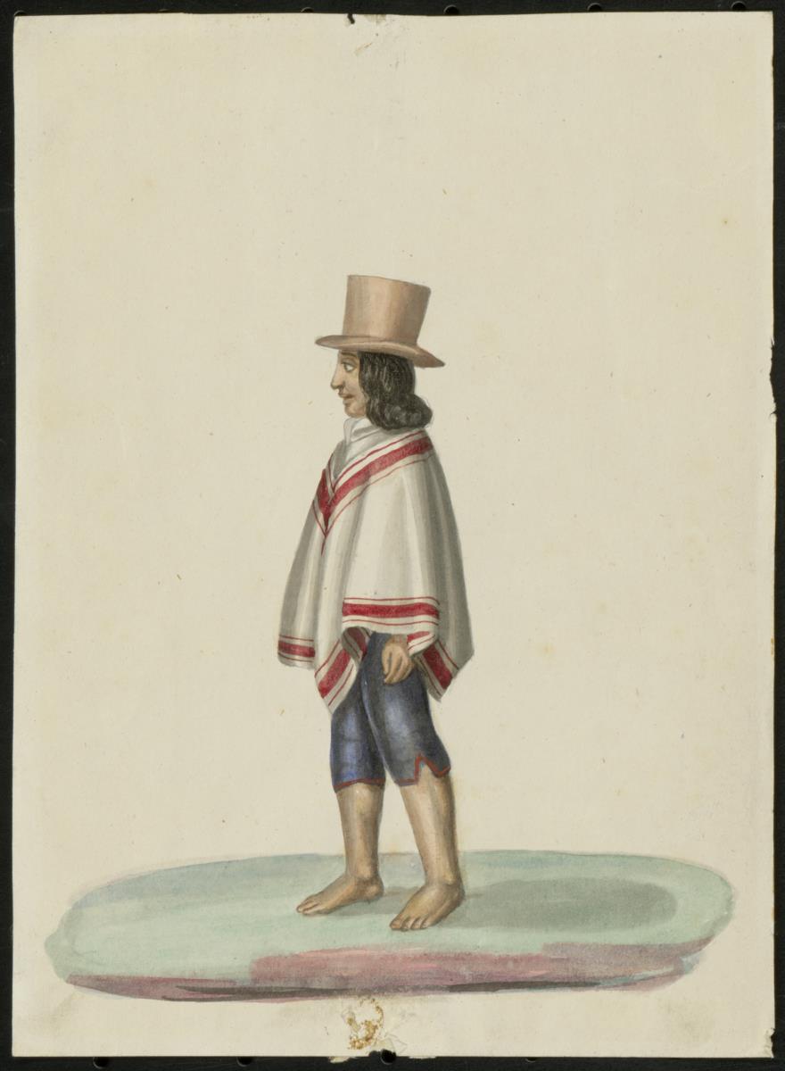Trachten aus Ecuador: Indio aus Saraguro
