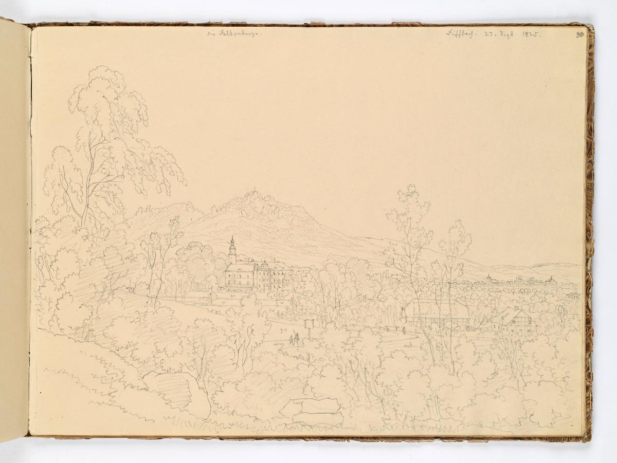 Blick auf die Falkenberge und Fischbach