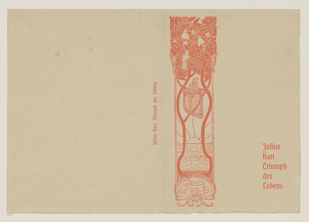 Julius Hart, Triumph des Lebens