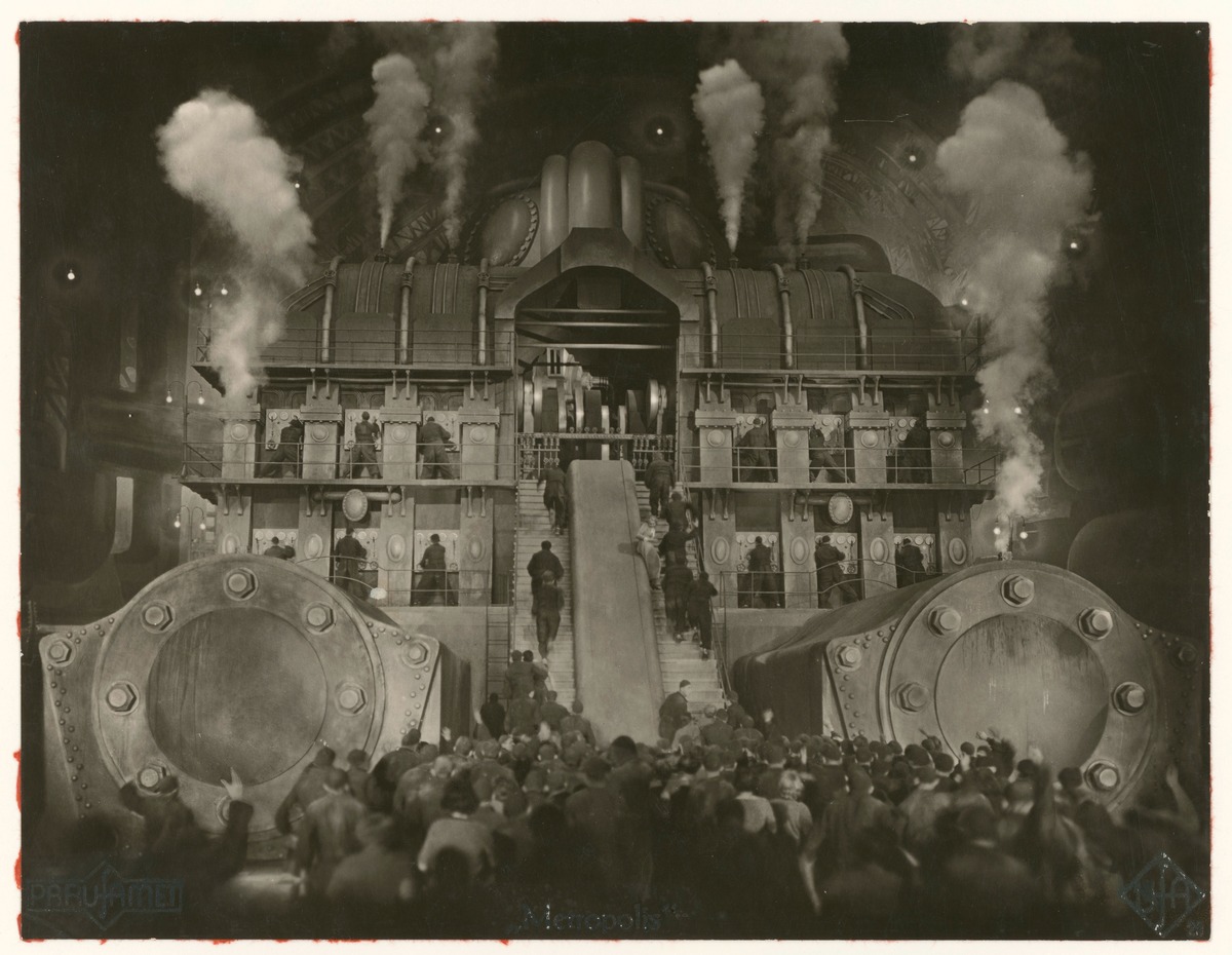 Maschine im Film Metropolis