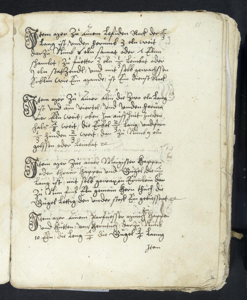 Schneidermusterbuch: Käysserliche Freyhaitten d schneyder [...]
