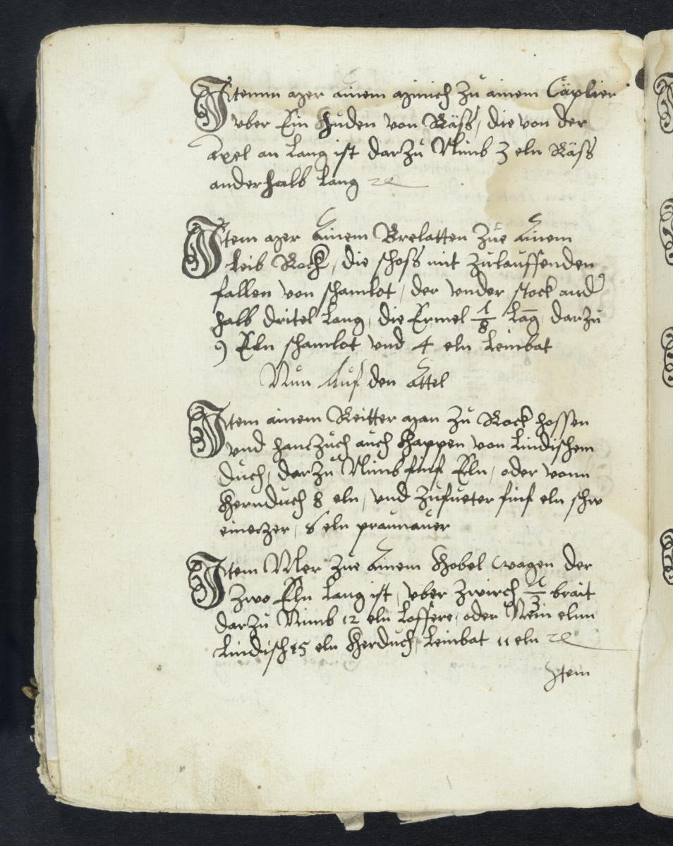 Schneidermusterbuch: Käysserliche Freyhaitten d schneyder [...]