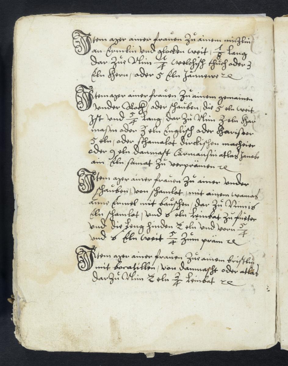 Schneidermusterbuch: Käysserliche Freyhaitten d schneyder [...]
