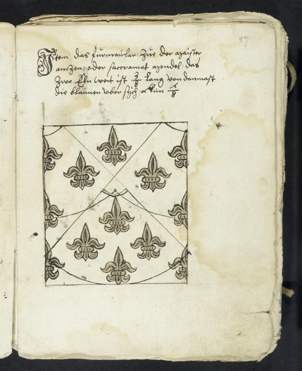 Schneidermusterbuch: Käysserliche Freyhaitten d schneyder [...]