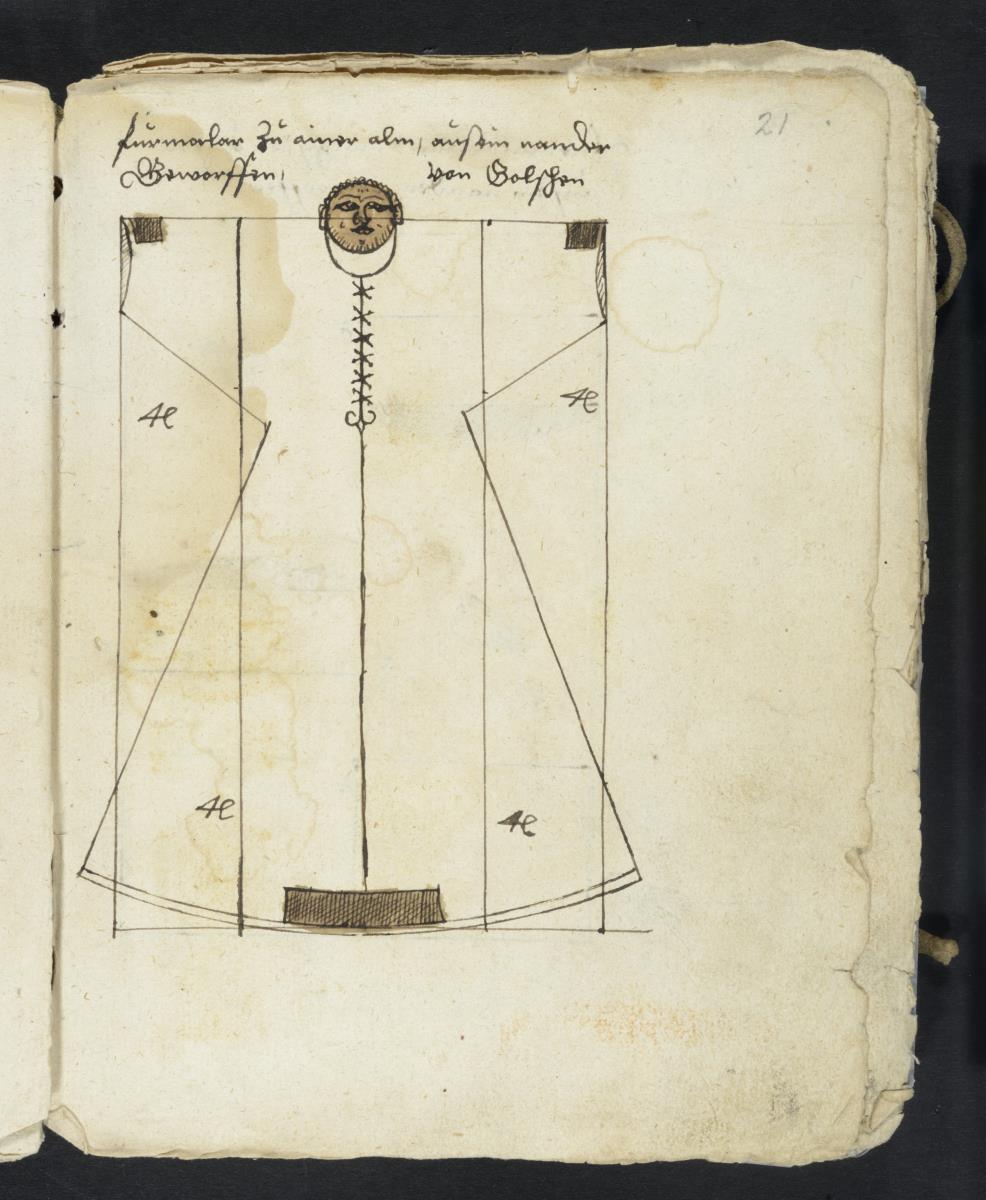 Schneidermusterbuch: Käysserliche Freyhaitten d schneyder [...]