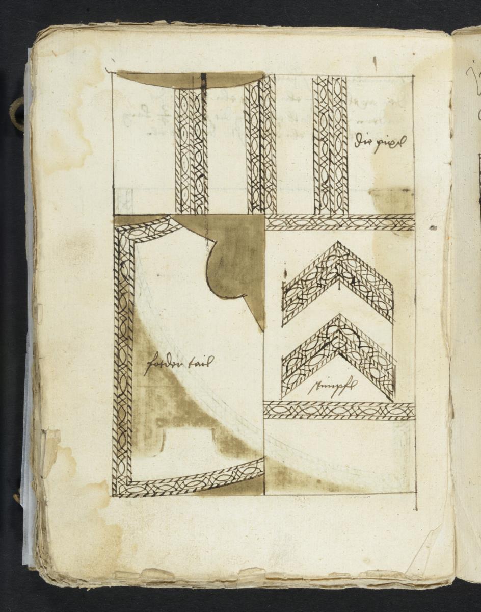 Schneidermusterbuch: Käysserliche Freyhaitten d schneyder [...]