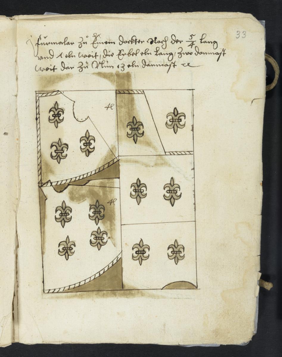 Schneidermusterbuch: Käysserliche Freyhaitten d schneyder [...]