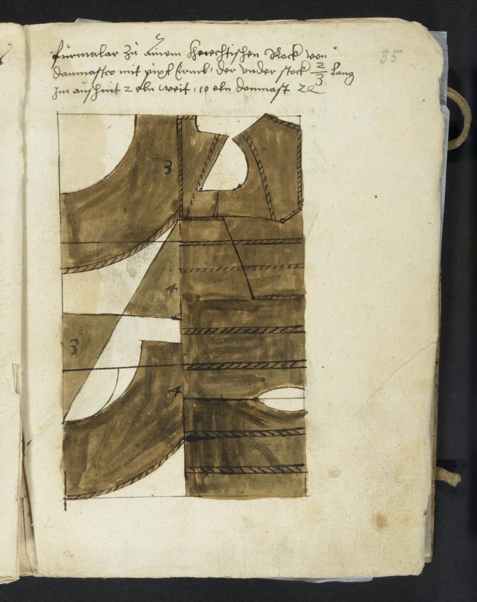 Schneidermusterbuch: Käysserliche Freyhaitten d schneyder [...]