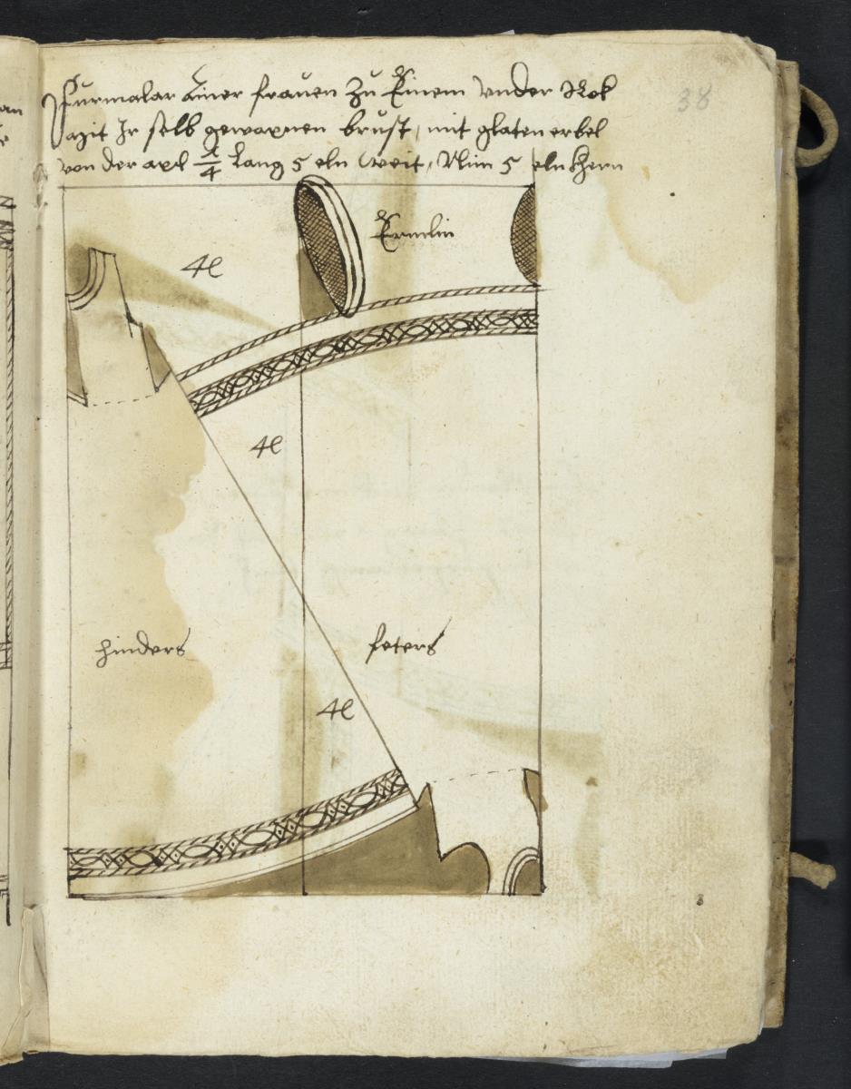 Schneidermusterbuch: Käysserliche Freyhaitten d schneyder [...]