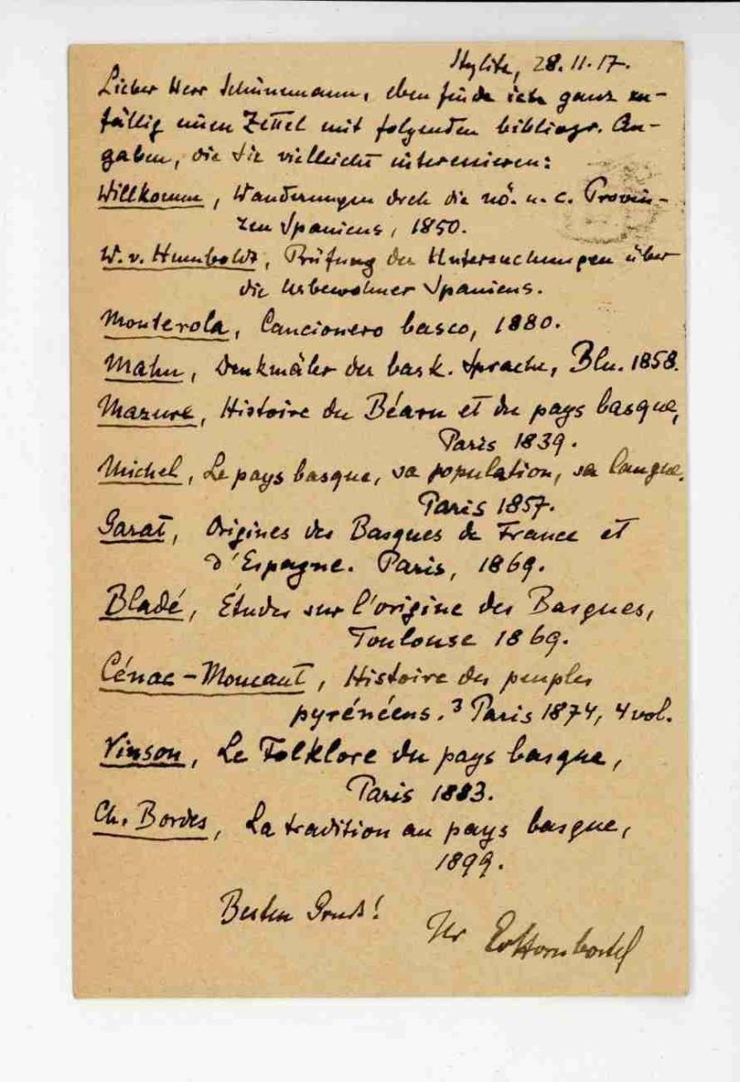 2 baskische Lieder 
a) „Huna bildots estia“
b) „Je file la quenouille“