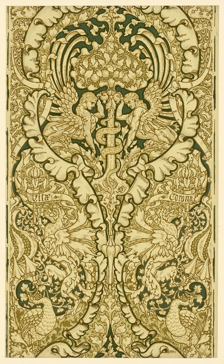 Tapetenmuster Corona Vitae