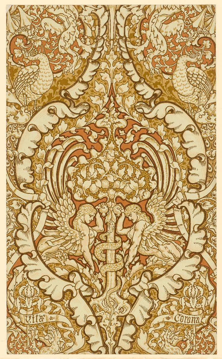Tapetenmuster Corona Vitae