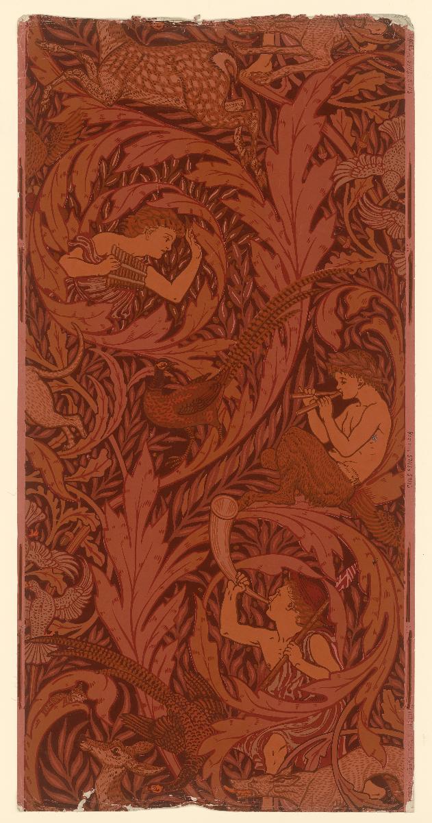 Tapetenmuster Wood-Notes
