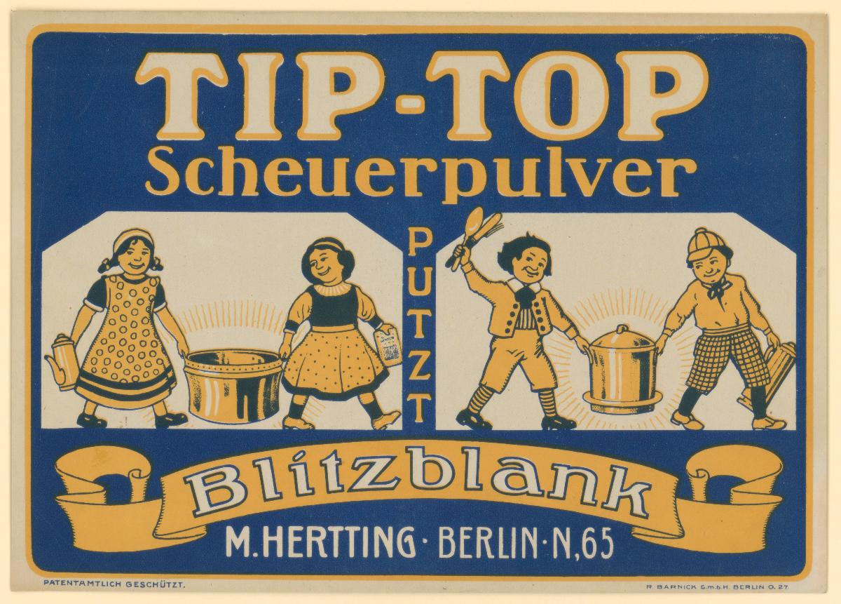 TIP-TOP Scheuerpulver putzt Blitzblank