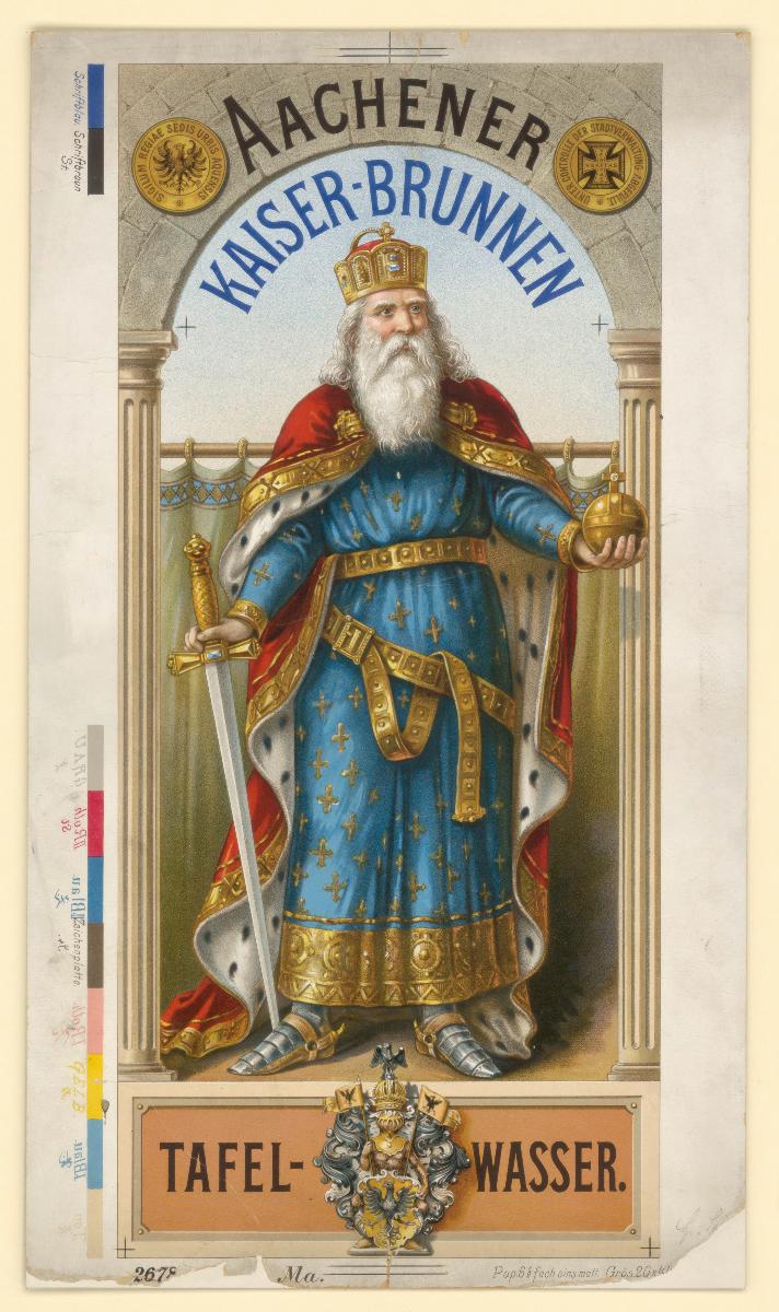 Aachener Kaiser-Brunnen Tafel-Wasser
