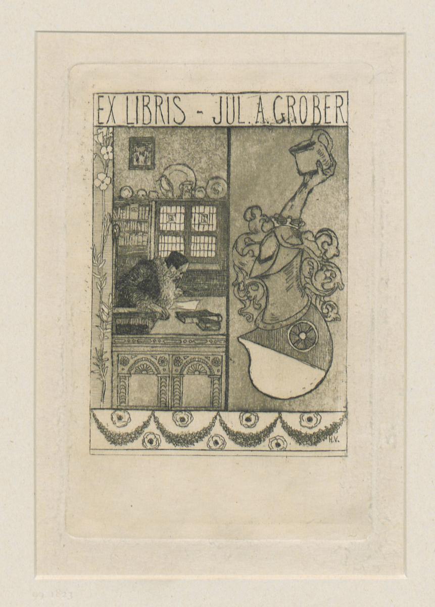 Exlibris Jul. A. Grober