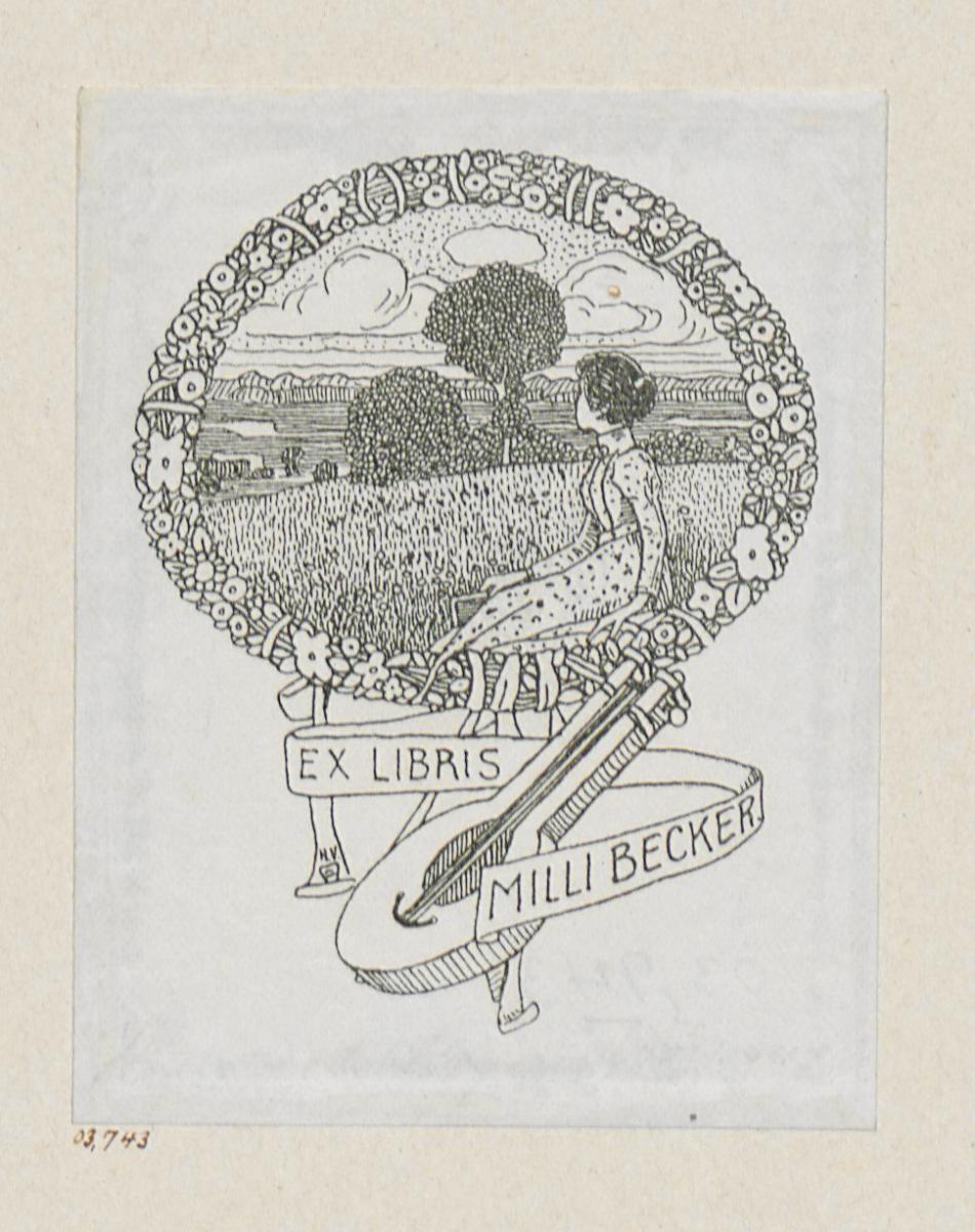 Exlibris Milli Becker