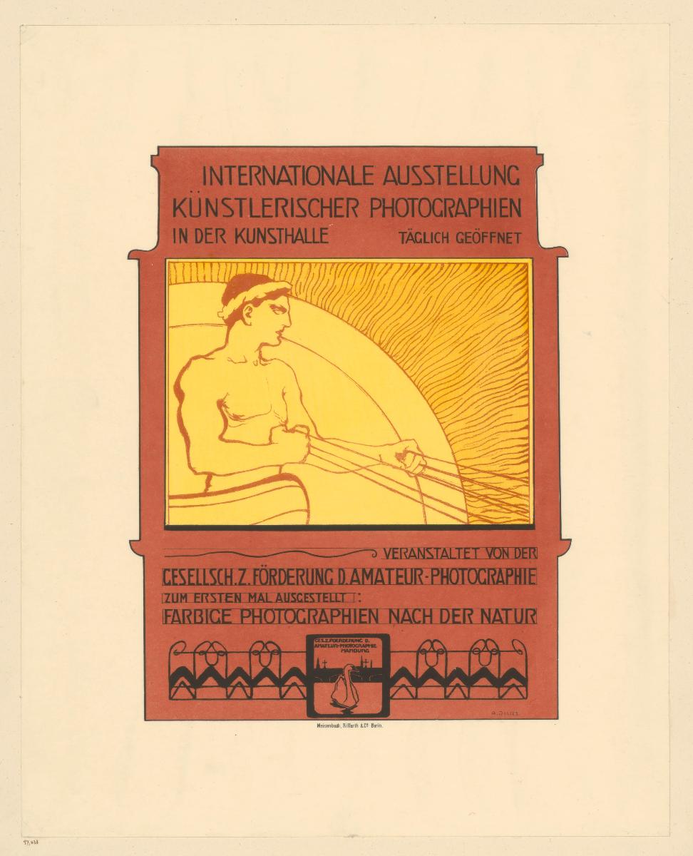 Internationale Ausstellung künstlerischer Photographien in der Kunsthalle Hamburg