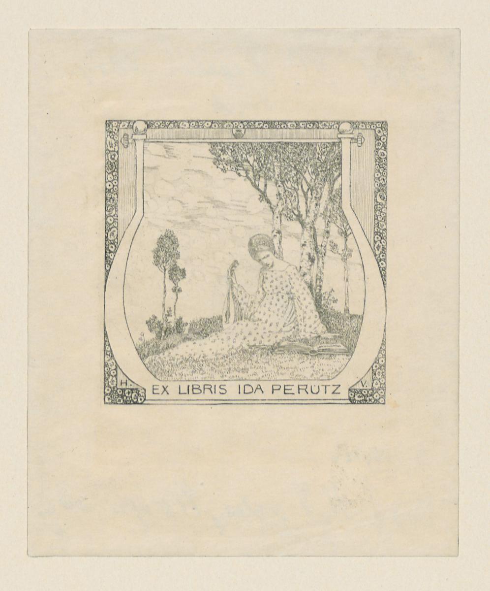 Exlibris Ida Perutz