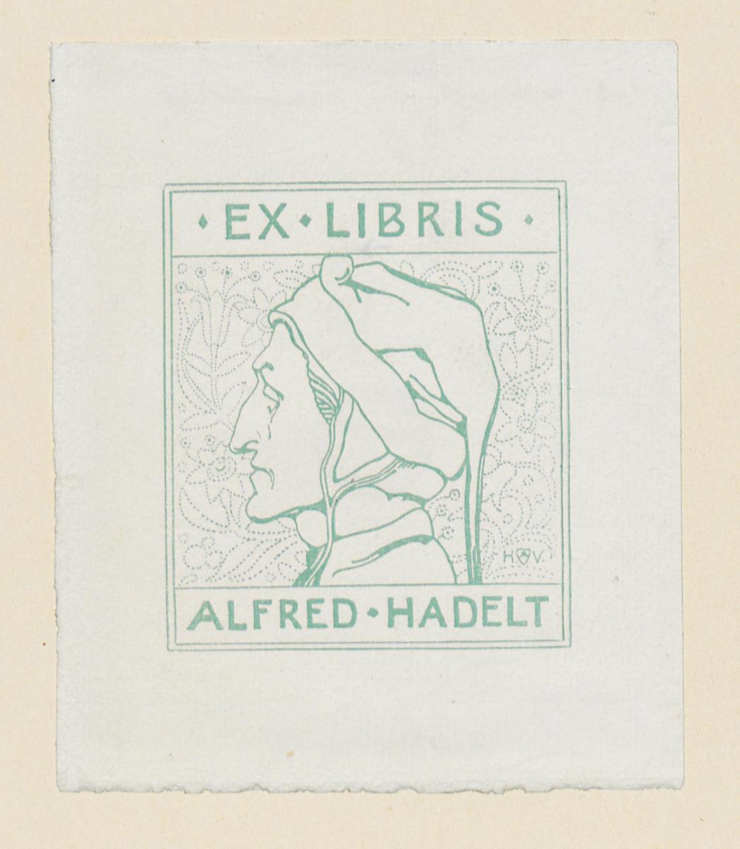 Exlibris Alfred Hadelt