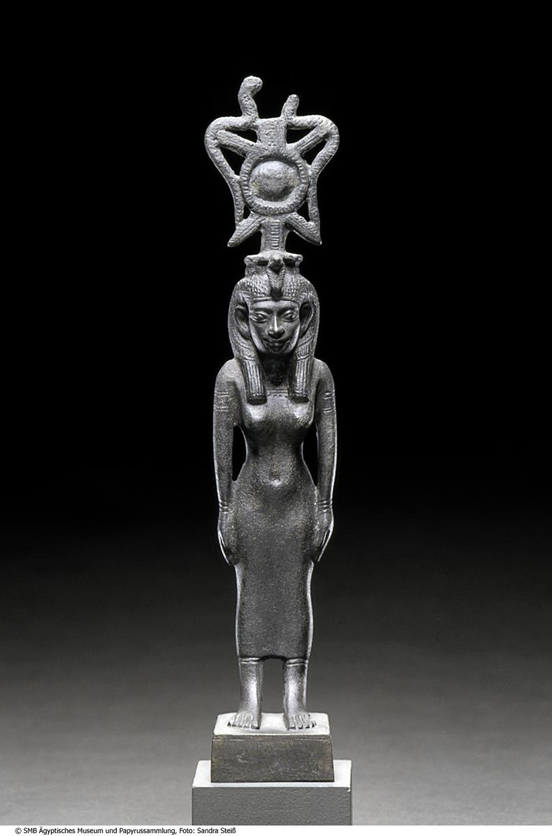 Statuette der Göttin Seschat