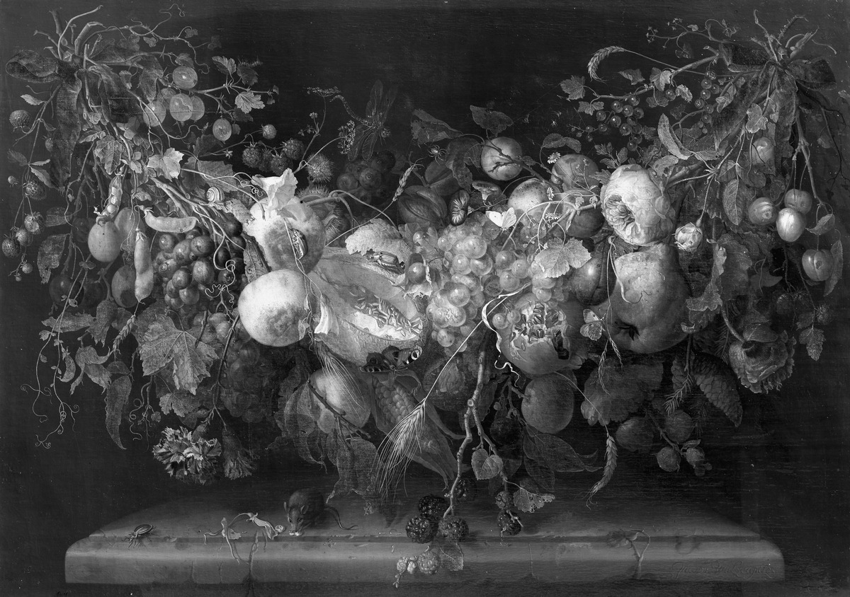 Frucht- und Blumengehänge